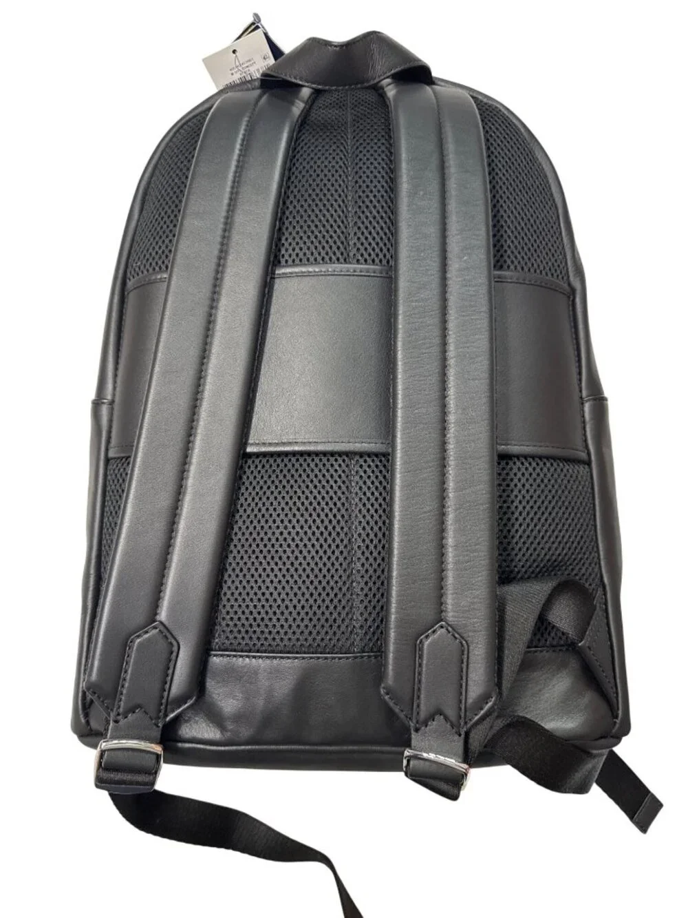 Polo Ralph Lauren Smooth Leather Backpack Black Size Ones Size